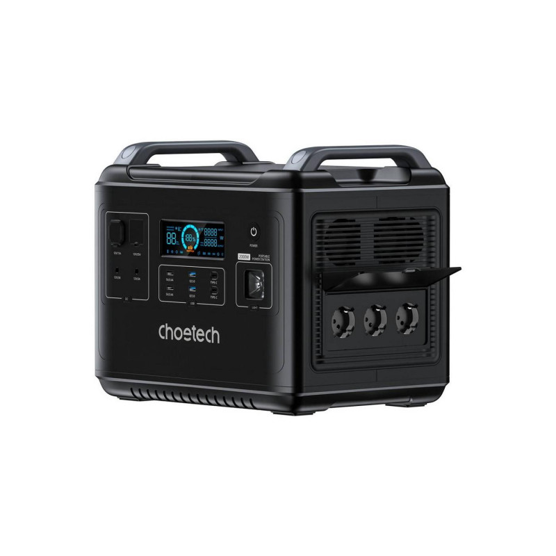 CHOETECH 2000Wh Bidirectional charging Power Station