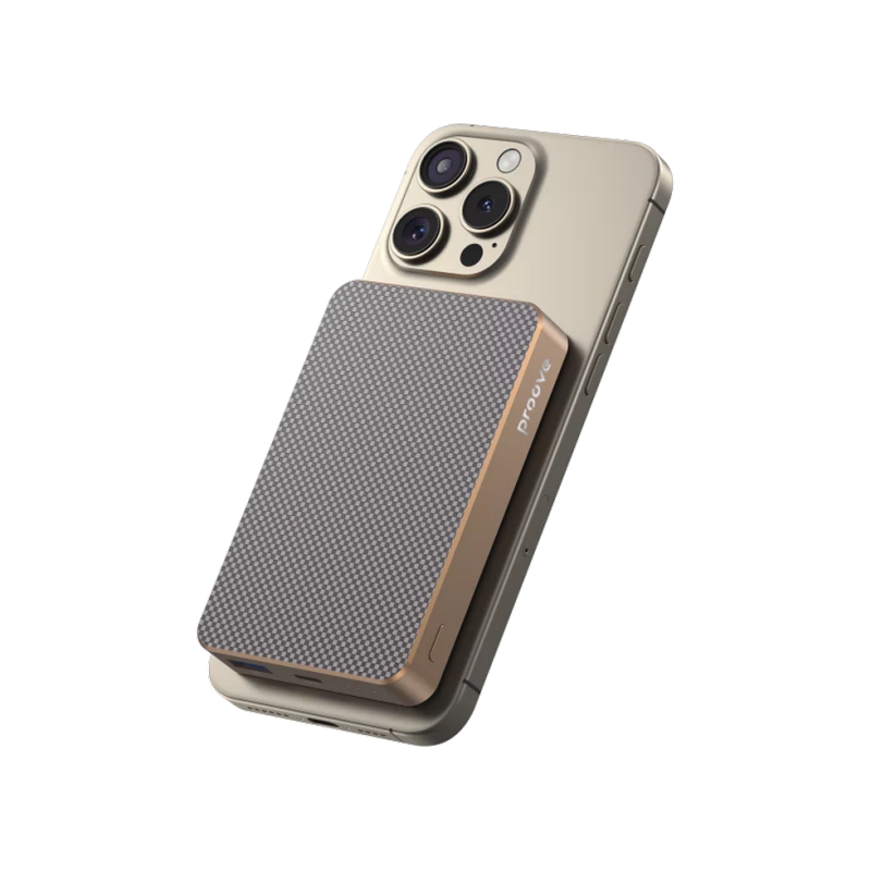 Power Bank 10000mAh Proove Carbon Slim 22.5W, Sunflare