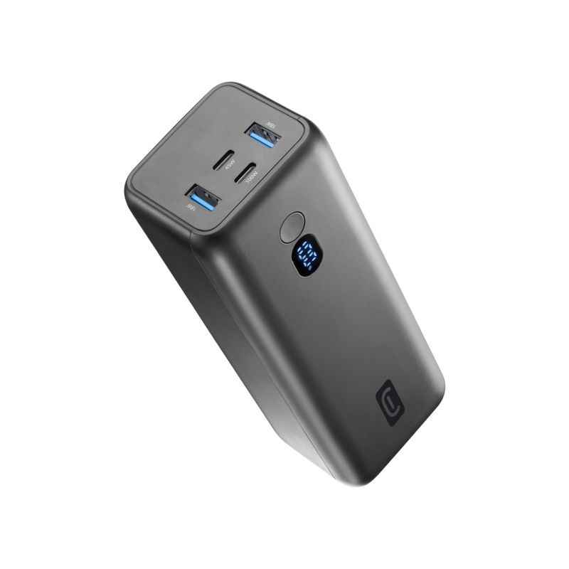 Пауэрбанк Cellularline Maxi PD 100W, Black