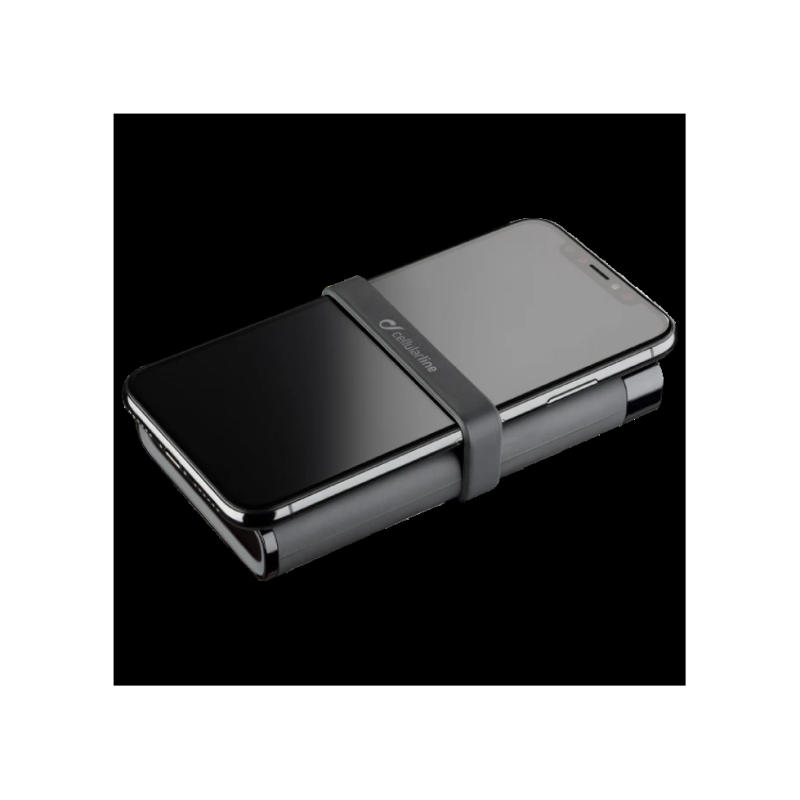 Пауэрбанк Cellularline 8000mAh Wireless, Black