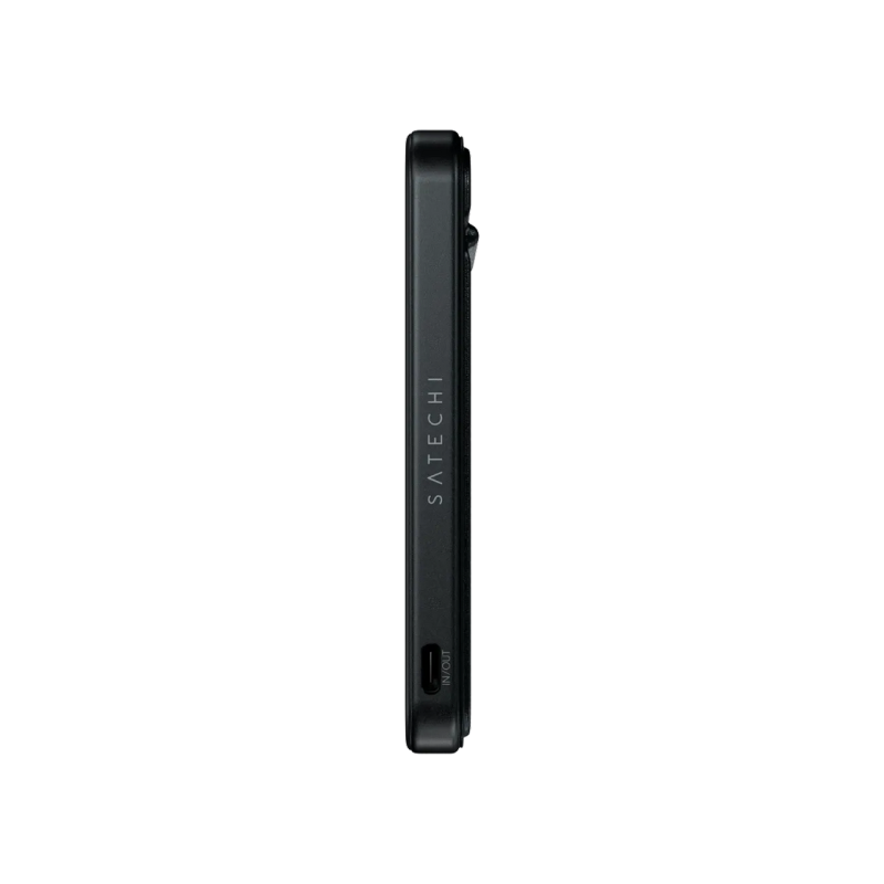 Power Bank, Satechi Qi2 5000 mah Magnetic with stand, Black
