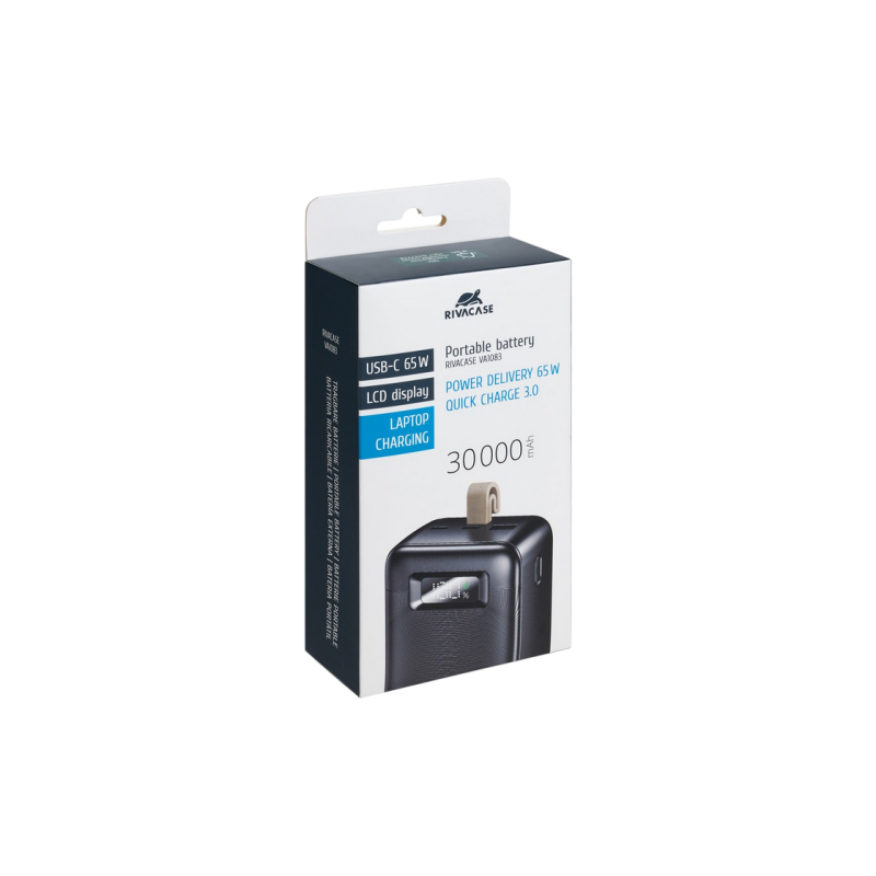 Пауэрбанк Rivacase VA1083, Black