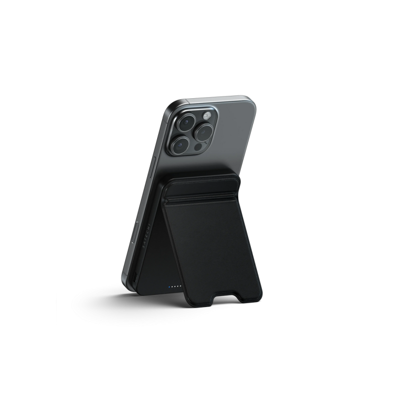 Power Bank, Satechi Qi2 5000 mah Magnetic with stand, Black