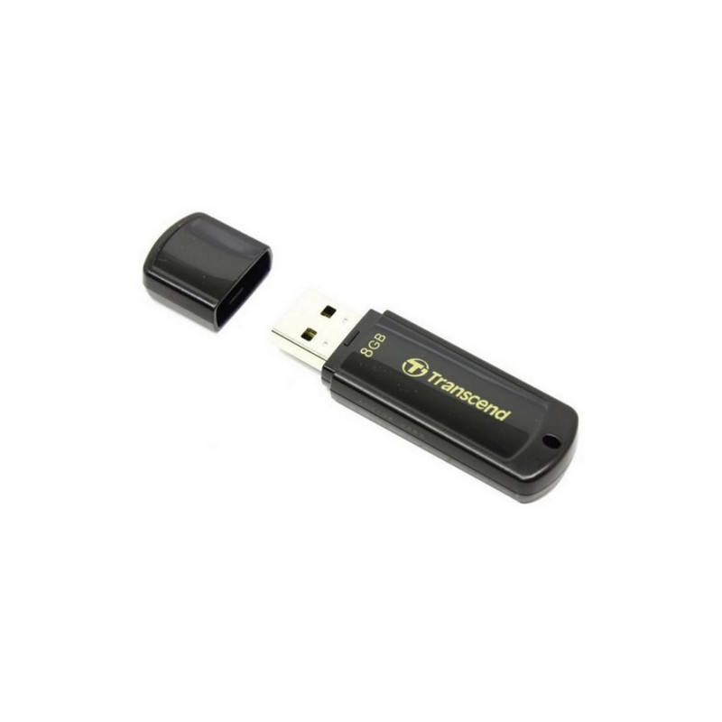 USB-накопитель 8GB Transcend JetFlash 350, Black