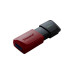USB-накопитель 128GB Kingston DataTraveler Exodia M, Black/Red