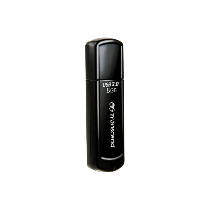 USB-накопитель 8GB Transcend JetFlash 350, Black