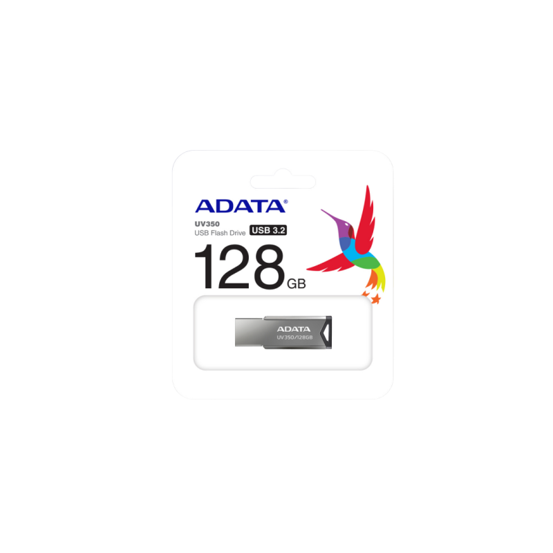 USB-накопитель 128GB ADATA UV350, Silver