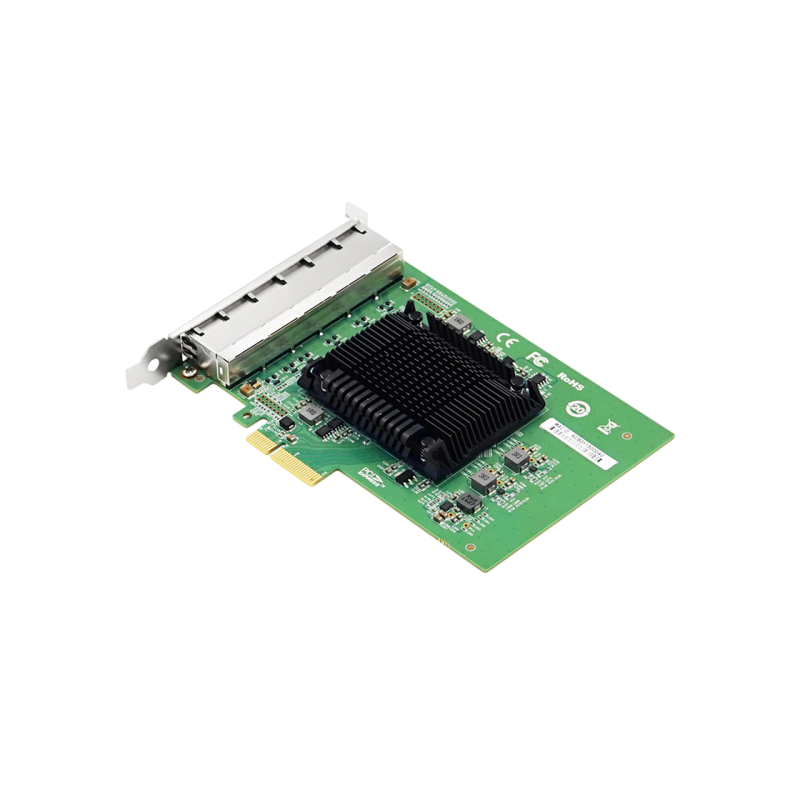 Сетевая карта Intel I350AM4, 6 Copper Port