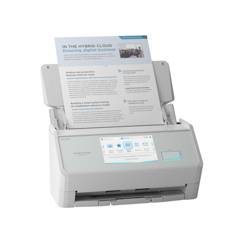 Scanner Ricoh ScanSnap iX2500, White