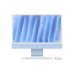 Моноблок Apple iMac MWUF3RU/A, Blue