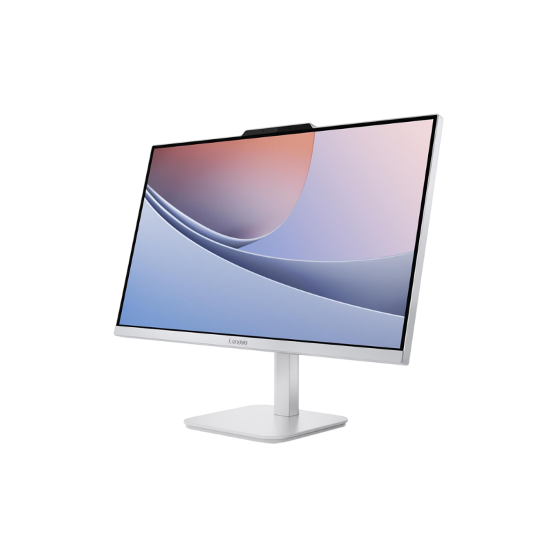 Lenovo AIO A100 Cloud Grey (23,8" FHD IPS Intel N100 0.7-3.4GHz, 8GB, 256GB, wireless KB&MS, No OS