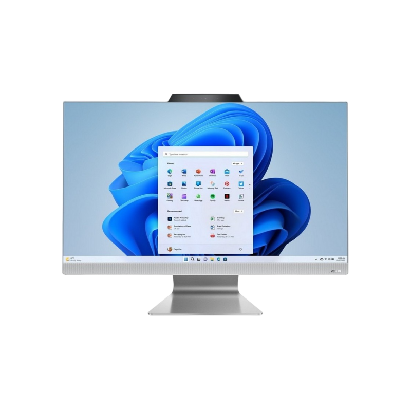 Asus AiO F3702 White (27" FHD IPS Ryzen 3 7320U 2.4-4.1GHz, 8GB, 512GB SSD, wired KB&MS No OS