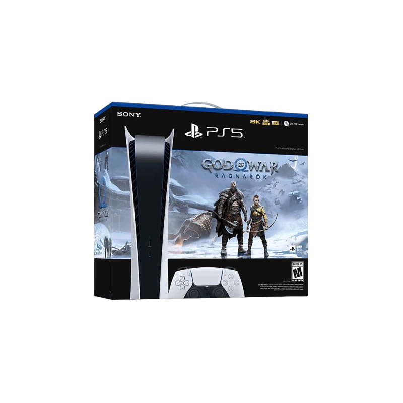Sony Playstation 5, GoW Ragnarok, White, PS5