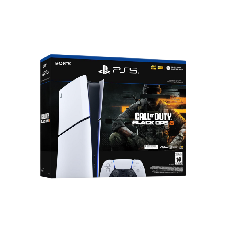 Sony PlayStation 5 D Slim Digital Edition 1TB + COD 6 Bundle