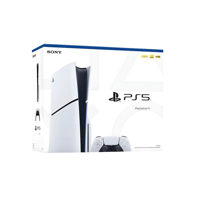 Sony PlayStation 5 Slim, Disc Edition, White