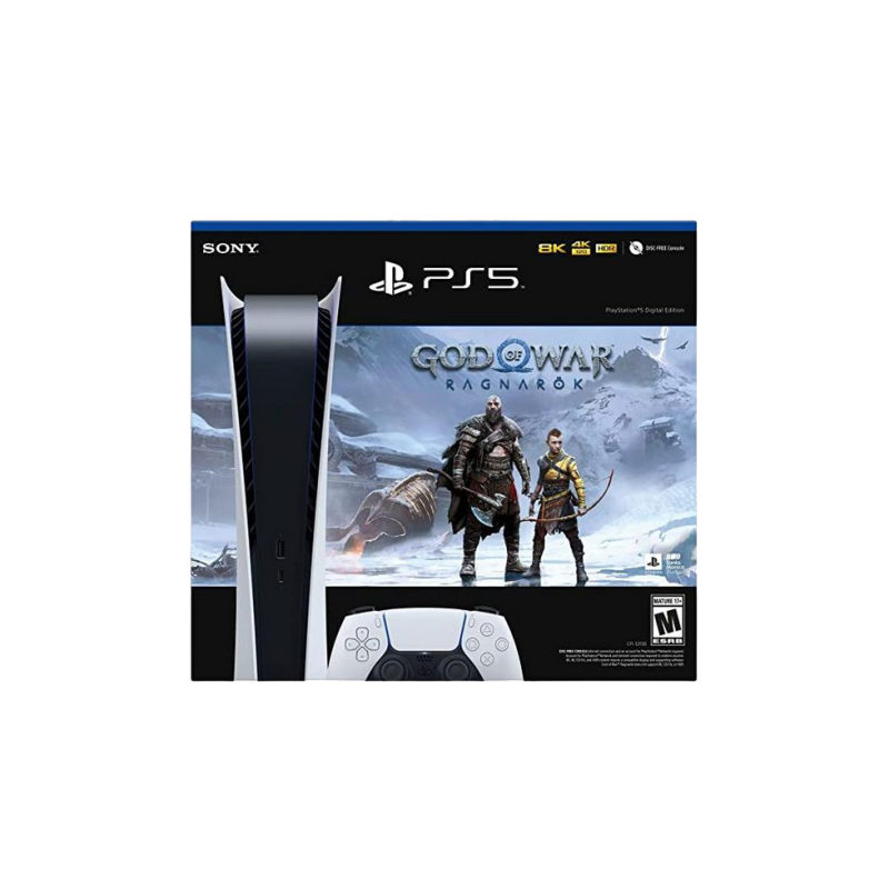 Sony Playstation 5, GoW Ragnarok, White, PS5