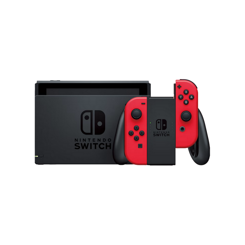 Nintendo Switch V1,1 Red Mario Day Bundle