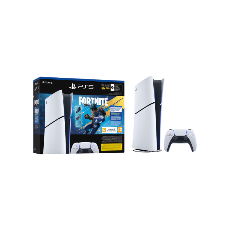 SONY PlayStation 5 D Slim Digital Edition Bundle ~Fortnite Flowering Chaos