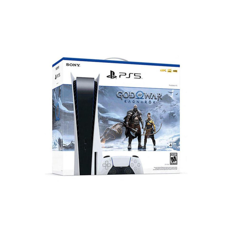 Sony Playstation 5, GoW Ragnarok, White, PS5