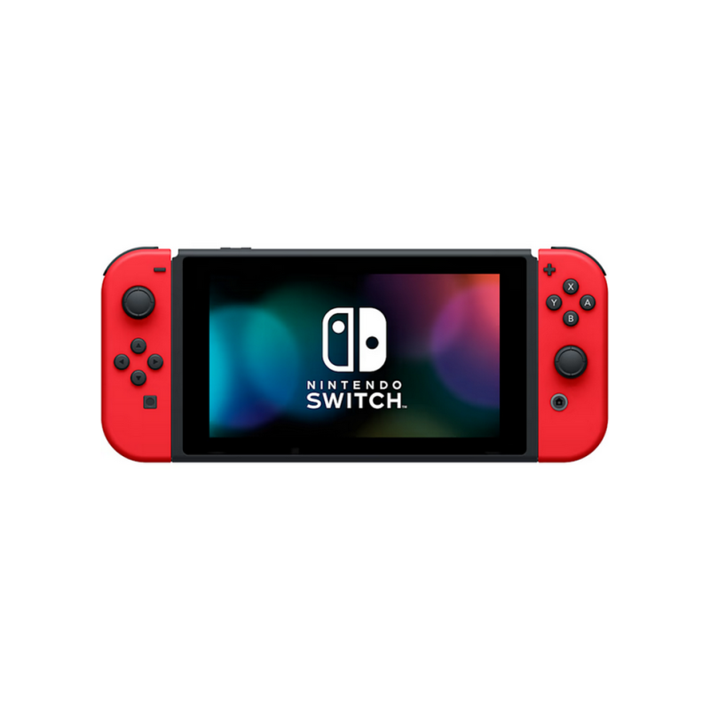 Nintendo Switch V1,1 Red Mario Day Bundle