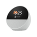 Amazon Echo Spot Smart Alarm Clock with Alexa (2024), Glacier White