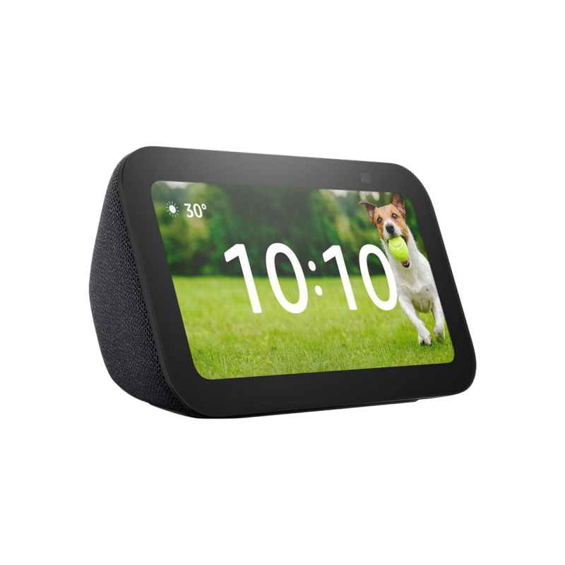 Amazon Echo Show 5 (3rd Gen) Smart Display and Alarm Clock, Charcoal