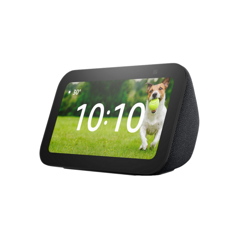 Amazon Echo Show 5 (3rd Gen) Smart Display and Alarm Clock, Charcoal