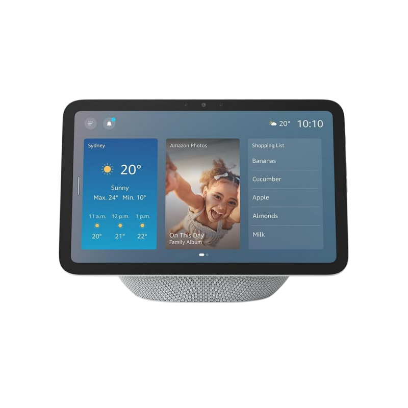 Amazon Echo Show 8 (4-го поколения) (2025), цвет «Ледниковый белый»
