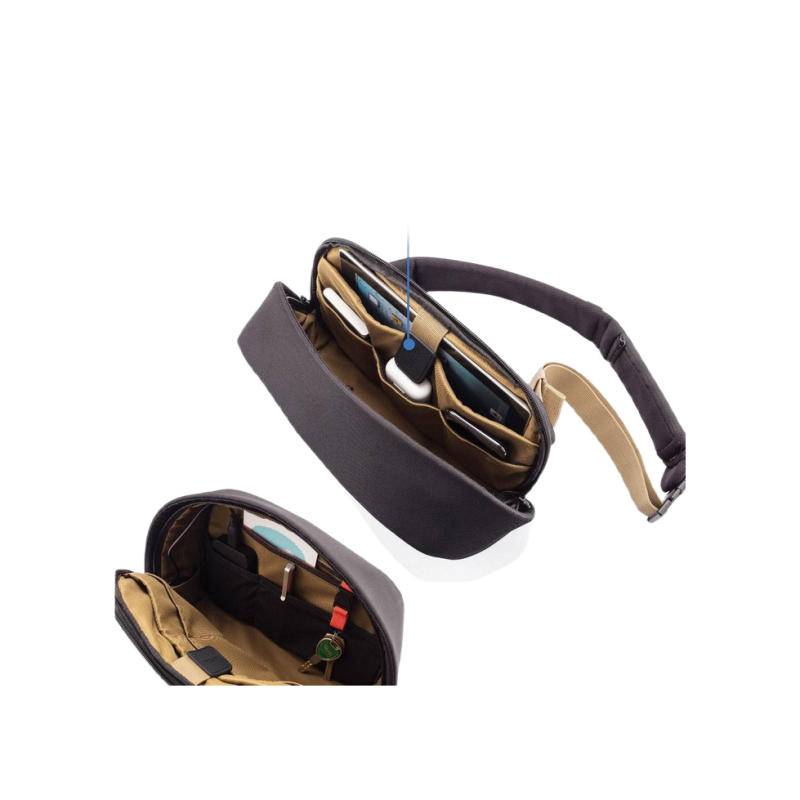 Сумка для планшета Bobby Sling, защита от кражи, P705.781 для планшета 9,7" и городских сумок, черная