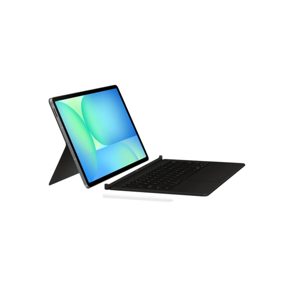 Чехол-книжка клавиатура Tab S10 FE+, черный