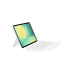 Чехол-книжка Keyboard Tab S10 FE+, белый