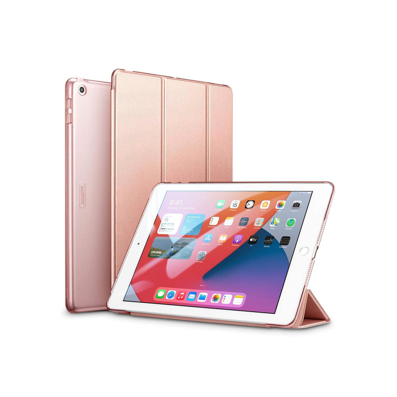 Сотовый Apple iPad 10.2 (2019), чехол-подставка розового цвета