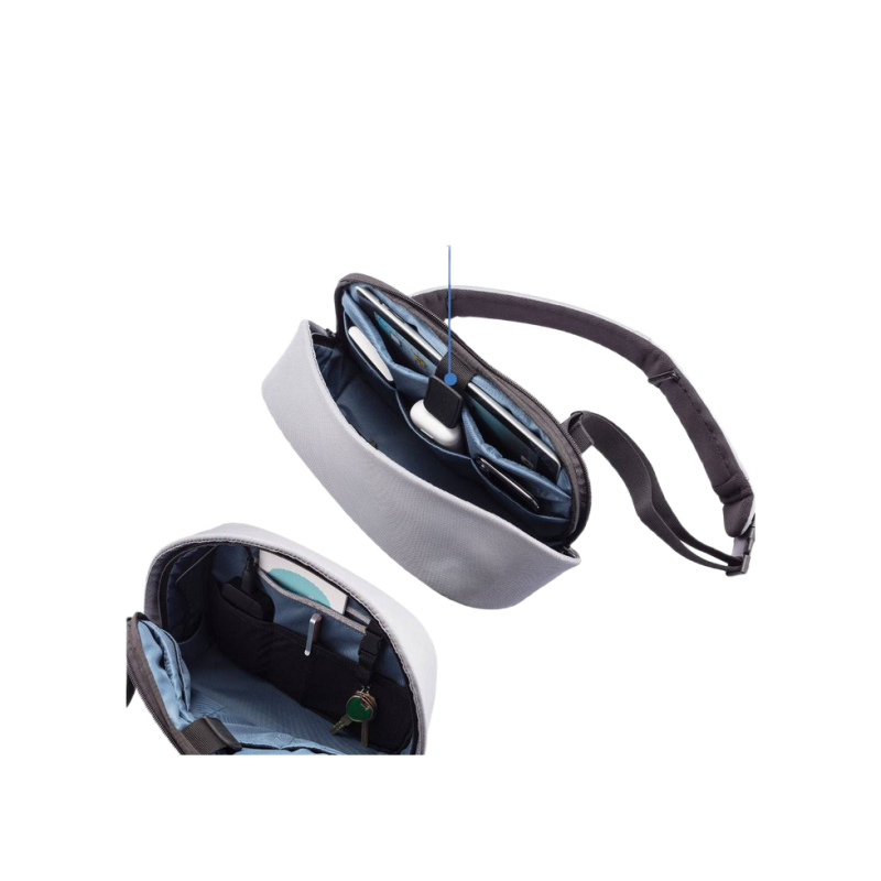Сумка для планшета Bobby Sling, защита от кражи, P705.782 для планшета 9,7" и городских сумок, серая