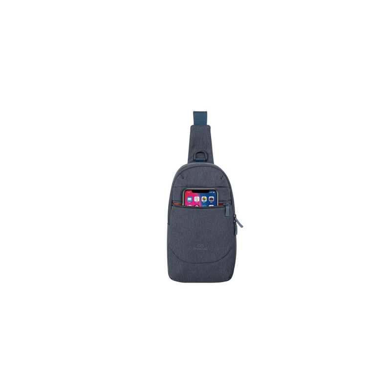 Поясная сумка Rivacase 7711, для 10,1", темно-серый