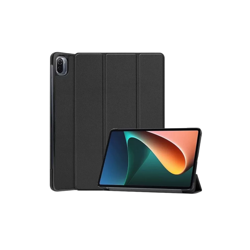 Чехол-книжка для планшета из искусственной кожи для Xiaomi Pad 6, черный