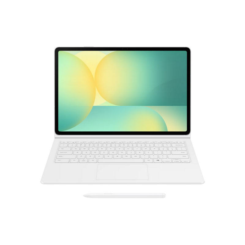 Чехол-книжка Keyboard Tab S10 FE+, белый