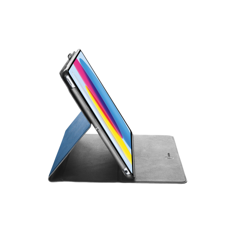 Сотовый Apple iPad Air 13" 2024, чехол-подставка, синий