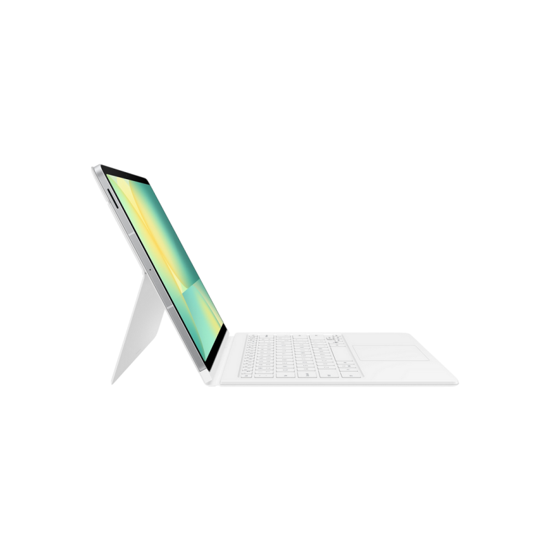 Чехол-книжка Keyboard Tab S10 FE+, белый