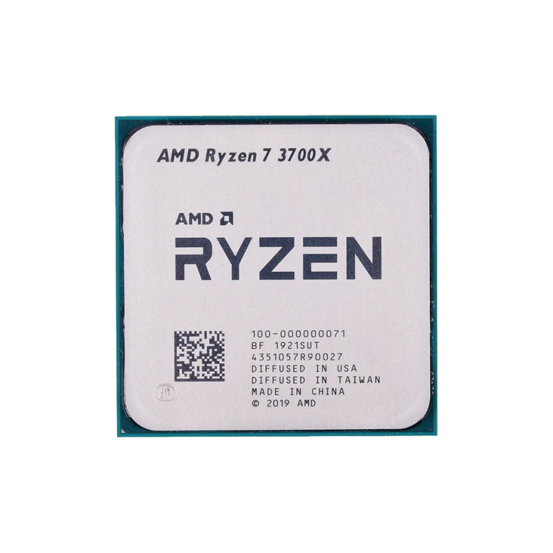 Процессор AMD Ryzen 7 3700X, лоток