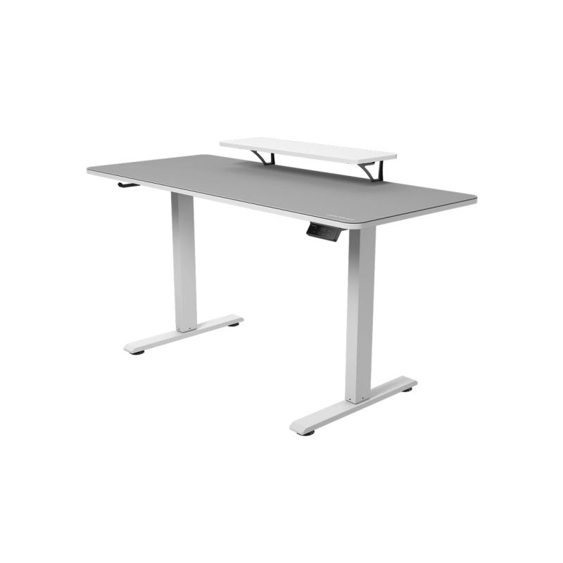 Gaming Electric Desk Cougar E-Star 140, Width 1400mm, Depth 600mm, Heigh 720-1170mm WHITE