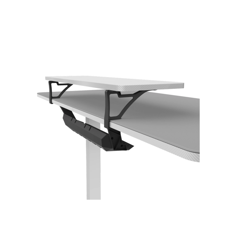 Gaming Electric Desk Cougar E-Star 140, Width 1400mm, Depth 600mm, Heigh 720-1170mm WHITE