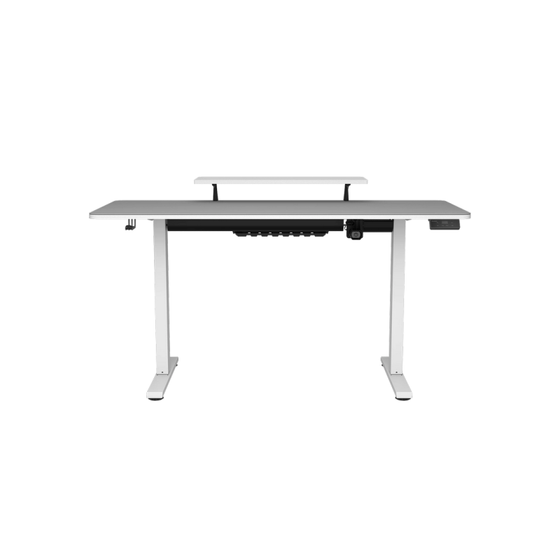 Gaming Electric Desk Cougar E-Star 140, Width 1400mm, Depth 600mm, Heigh 720-1170mm WHITE