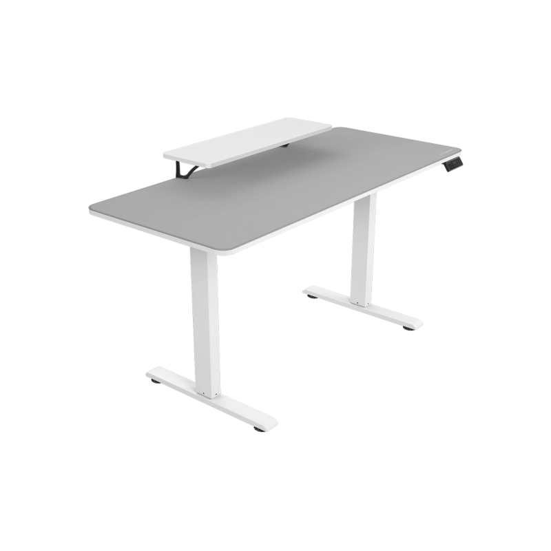 Gaming Electric Desk Cougar E-Star 140, Width 1400mm, Depth 600mm, Heigh 720-1170mm WHITE