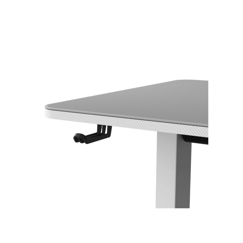 Gaming Electric Desk Cougar E-Star 120, Width 1200mm, Depth 600mm,Heigh 720-1170mm WHITE