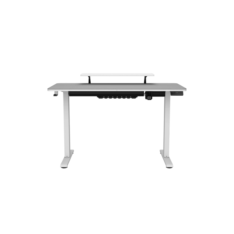 Gaming Electric Desk Cougar E-Star 120, Width 1200mm, Depth 600mm,Heigh 720-1170mm WHITE