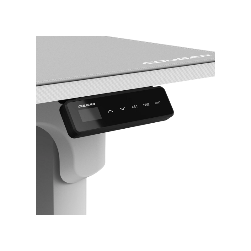Gaming Electric Desk Cougar E-Grav 160, White