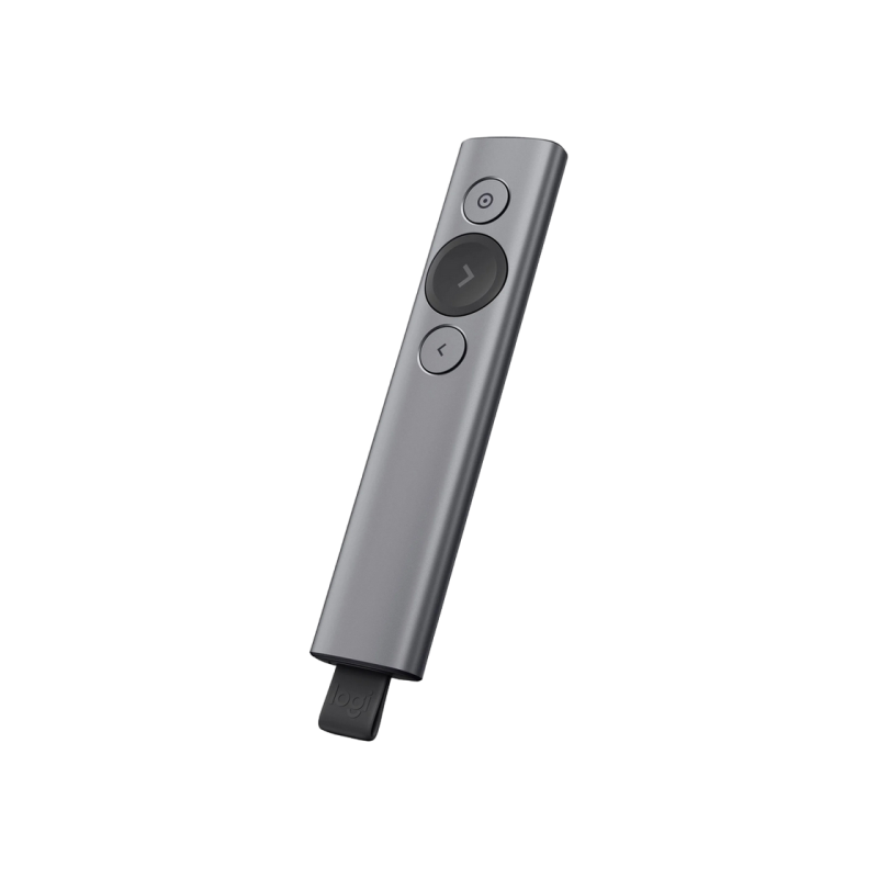 Logitech Spotlight Presenter, серый