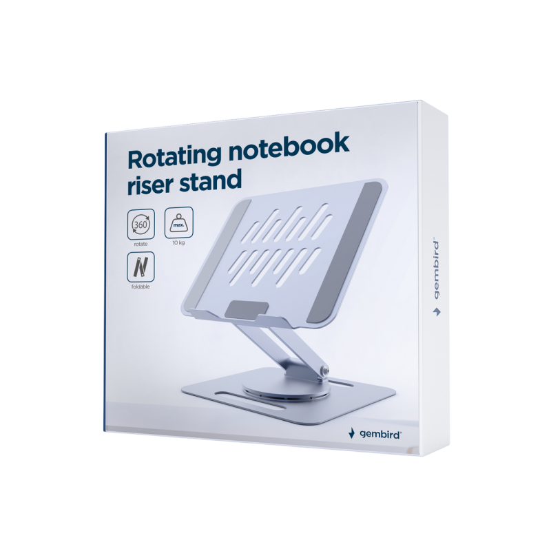 Охлаждающая подставка Gembird NBS-DR1-01, Silver