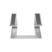 Охлаждающая подставка Gembird NBS-D1-01, Silver