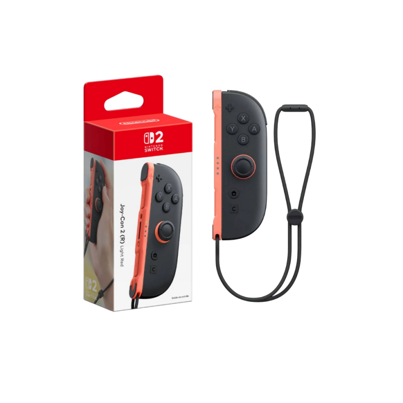 NINTENDO SWITCH 2 JOY-CON RIGHT (LIGHT RED